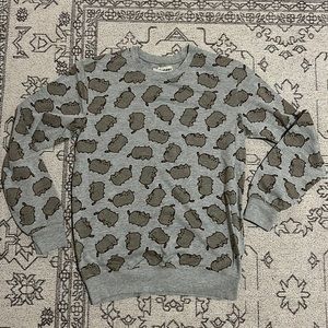 Pusheen Box Medium Sweater/Crew Neck Long Sleeve